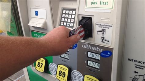 gas station card readers use smart phone|how to protect yourself from card skimmers.